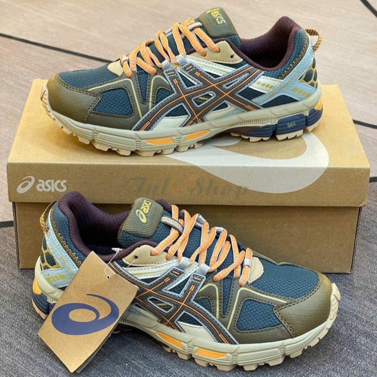 Asics Gel Kahana 8 Dark Blue Brown