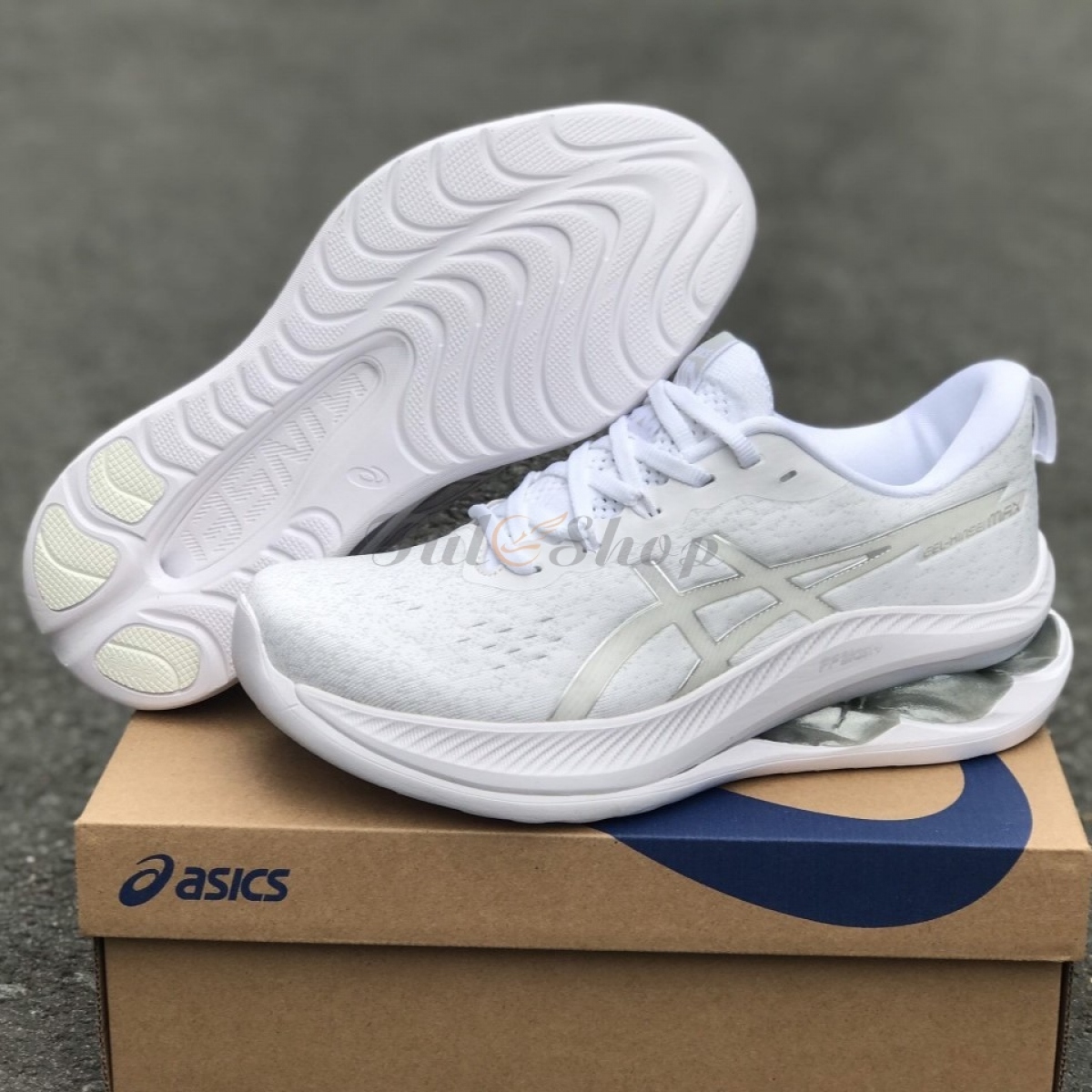 Asics Gel-Kinsei Max White/Pure Silver