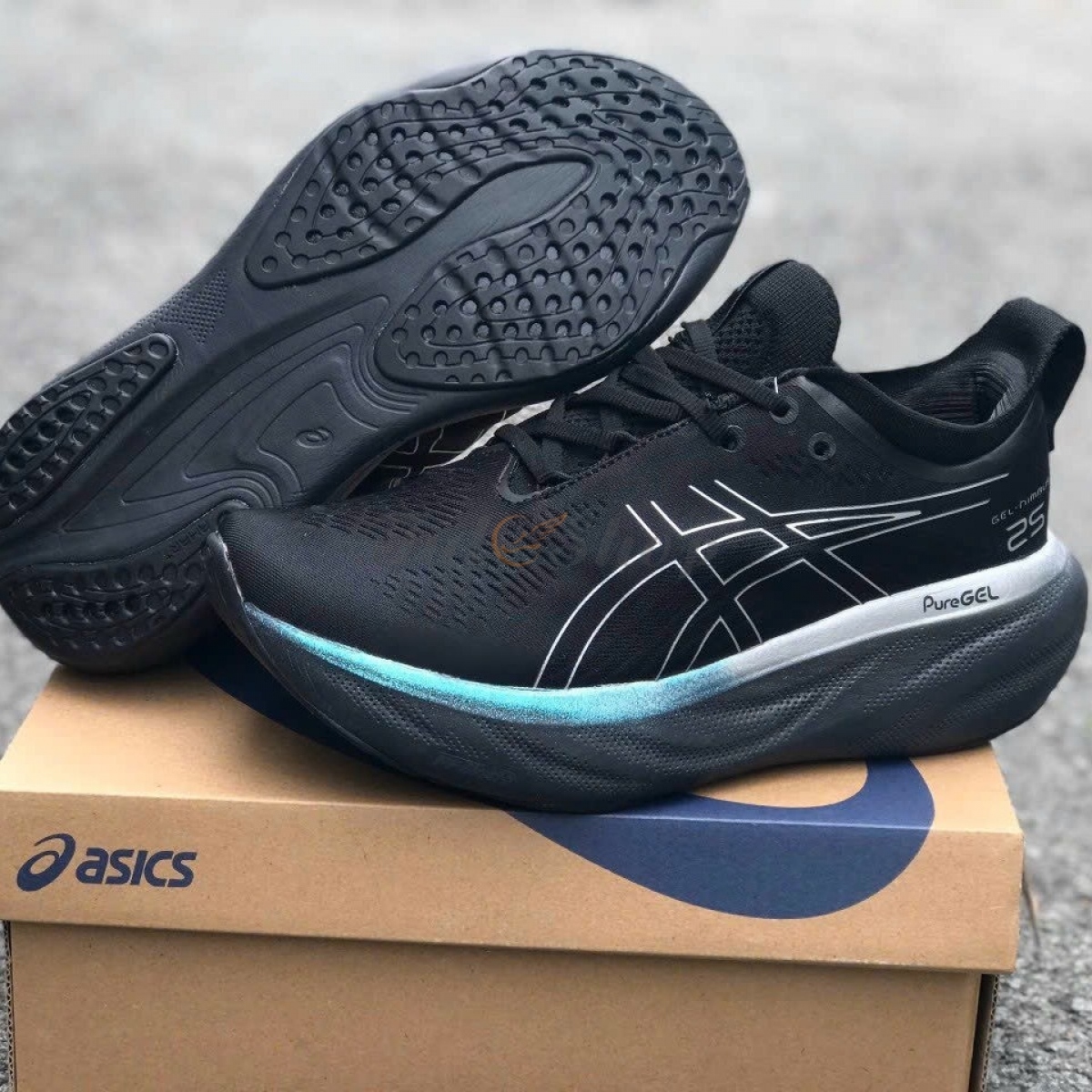 Asics Gel Nimbus 25 All Black