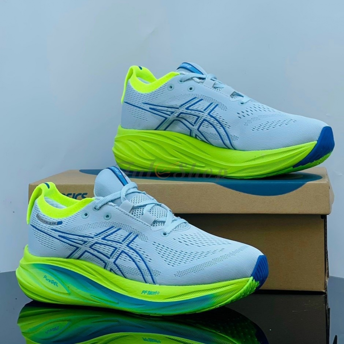 Asics Gel Nimbus 26 Ocean Mint