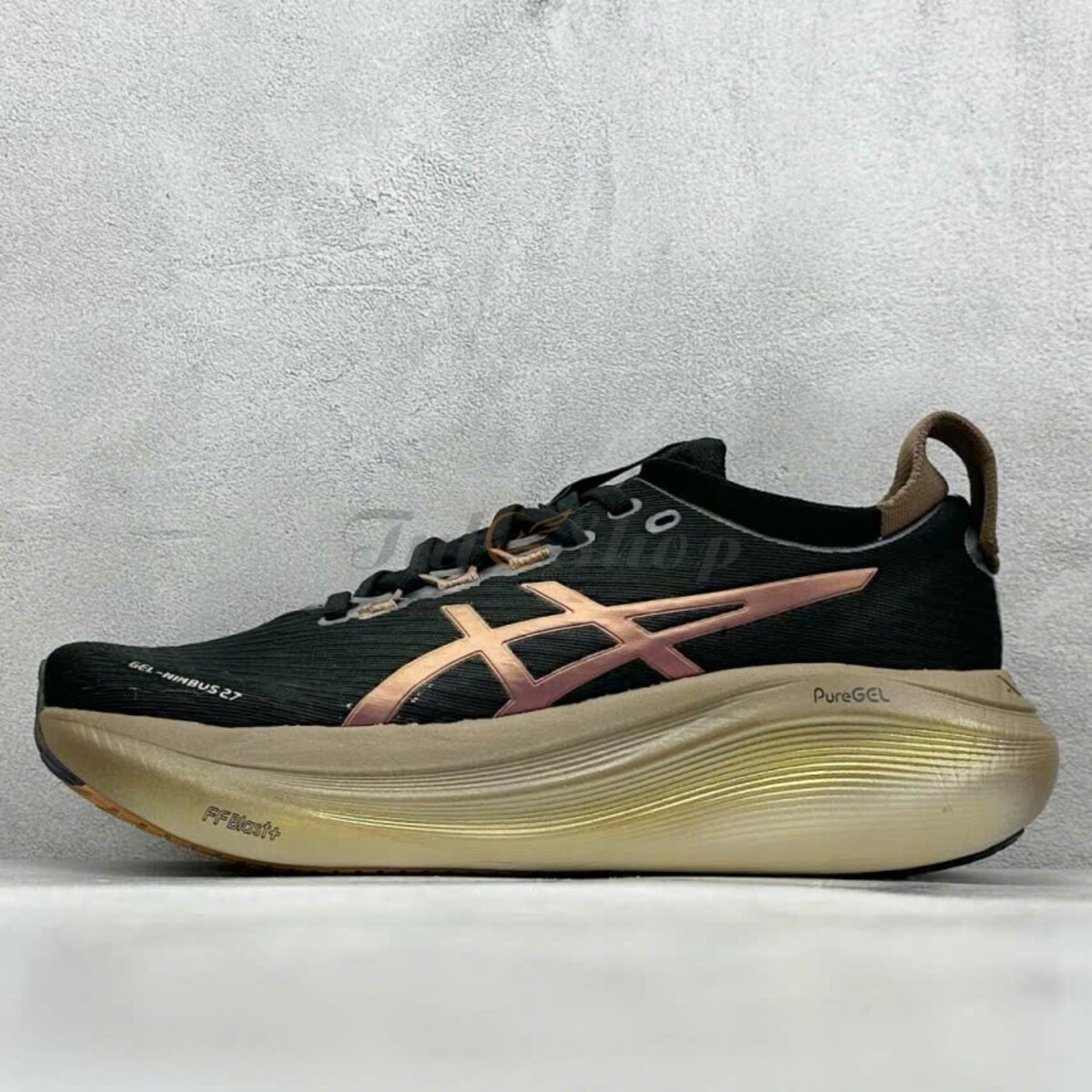 Asics Gel Nimbus 27 Brown Copper Gold