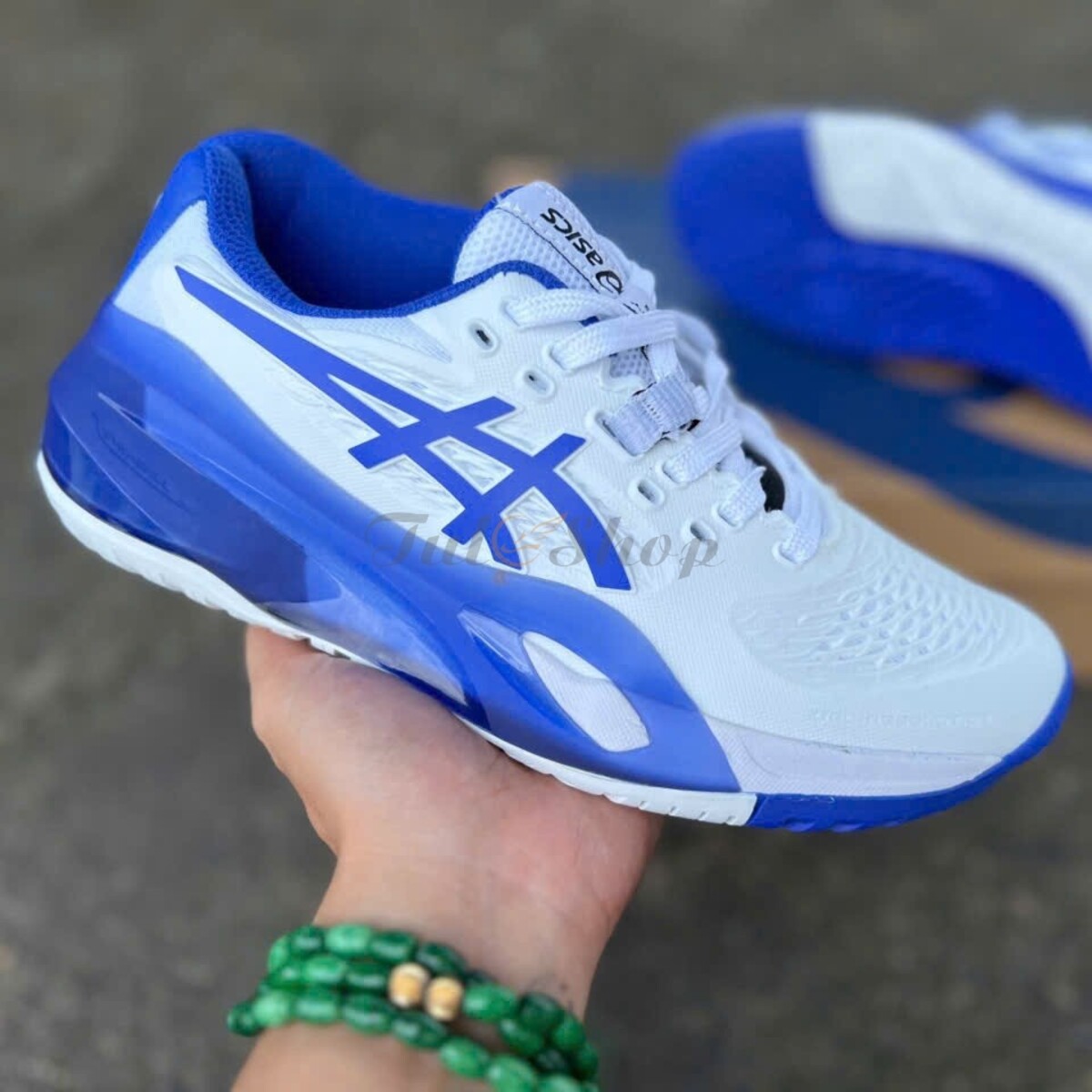 Asics Gel Resolution X White Dark Cobalt