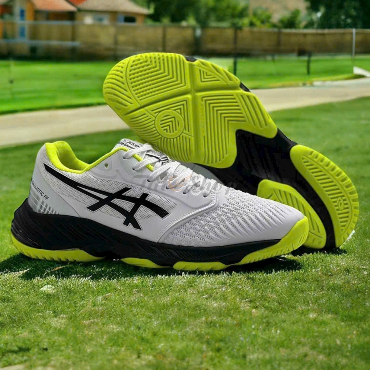 Asics Netburner Ballistic FF3 White Black Mint