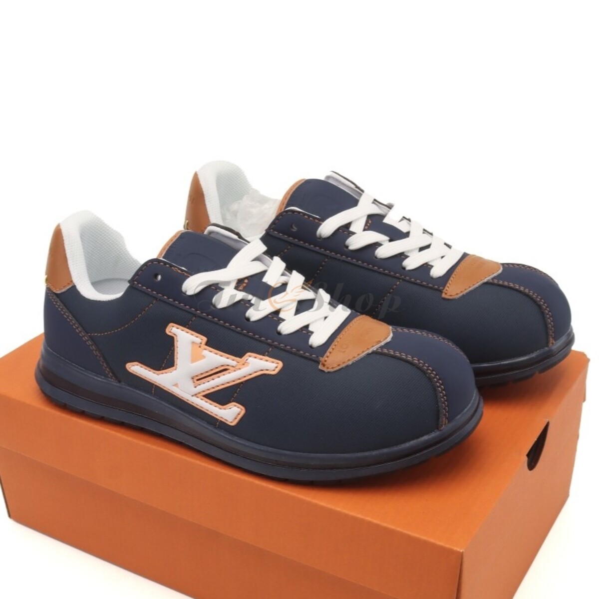 LV Buttersoft Navy Brown
