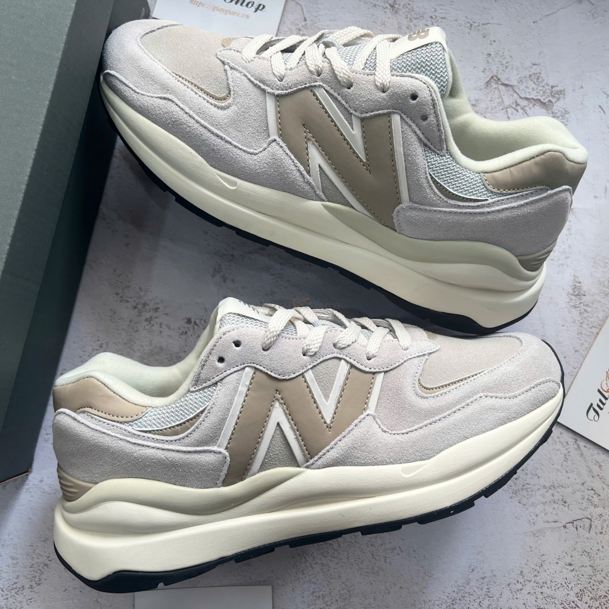 New Balance 5740 Brown Cream