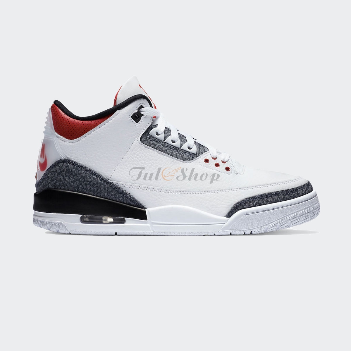 Nike Air Jordan 3 Fire Red Denim