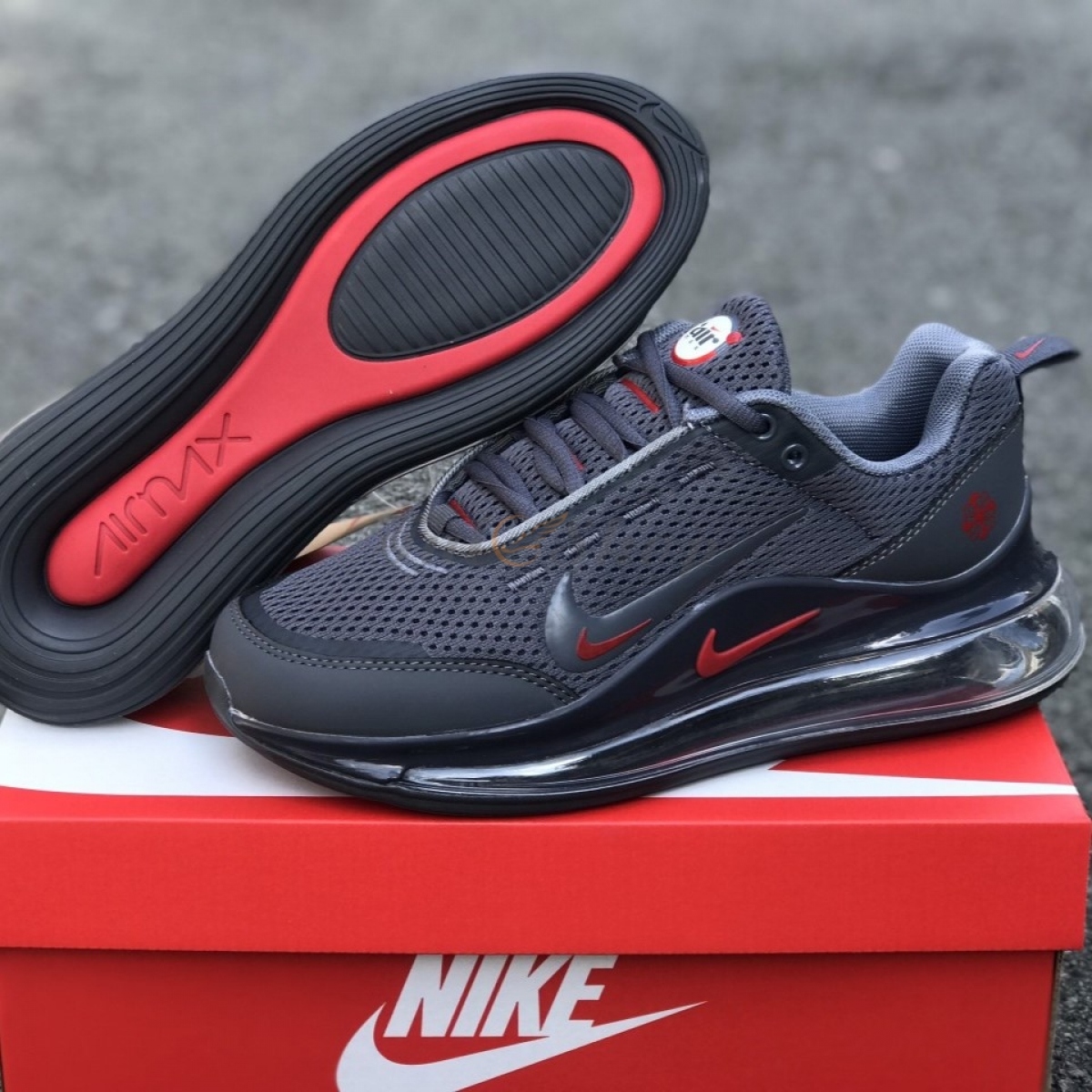 Nike Air Max 720 Premium Black Red