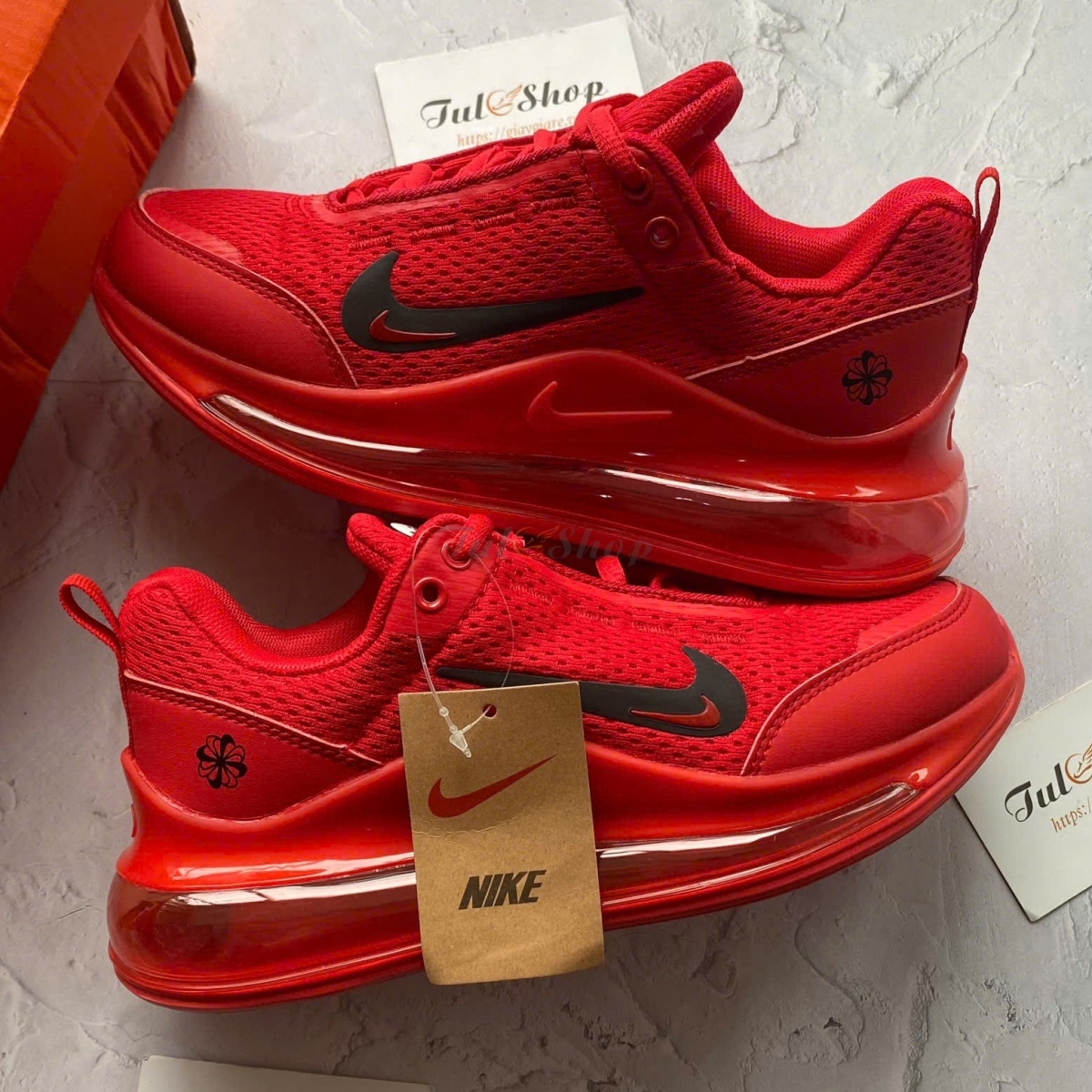 Nike Air Max 720 Premium Red Black
