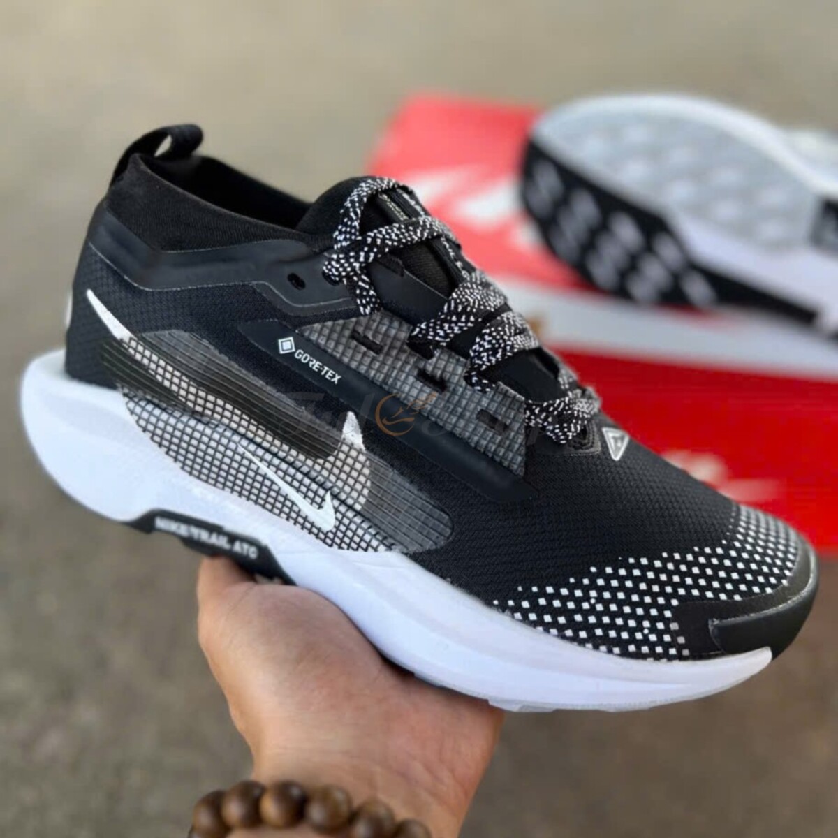 Nike Pegasus Trail 5 Gore-Tex Black White