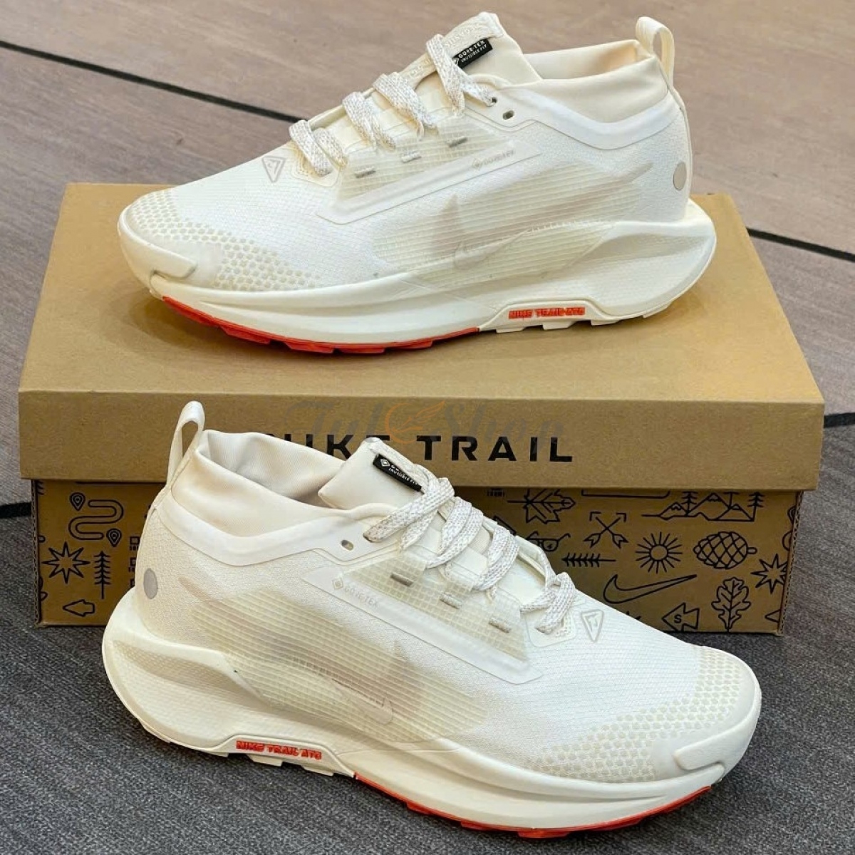 Nike Pegasus Trail 5 Gore-Tex Sail Picante Red