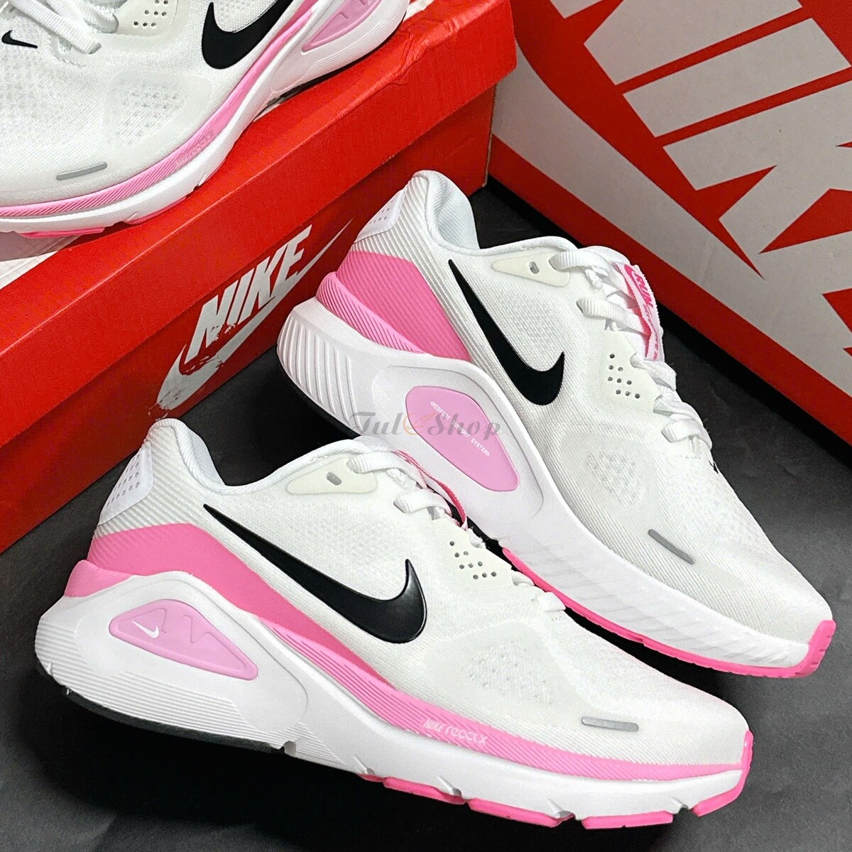 Nike React Structure 26 White Playful Pink