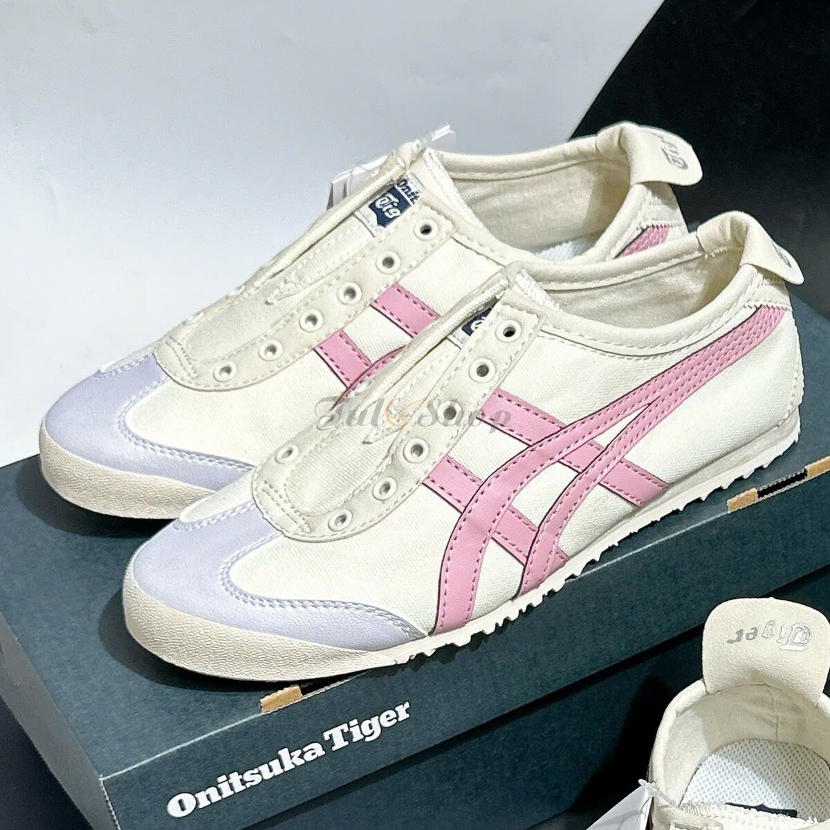 Onitsuka Tiger Mexico 66 Slip On Cream Pink