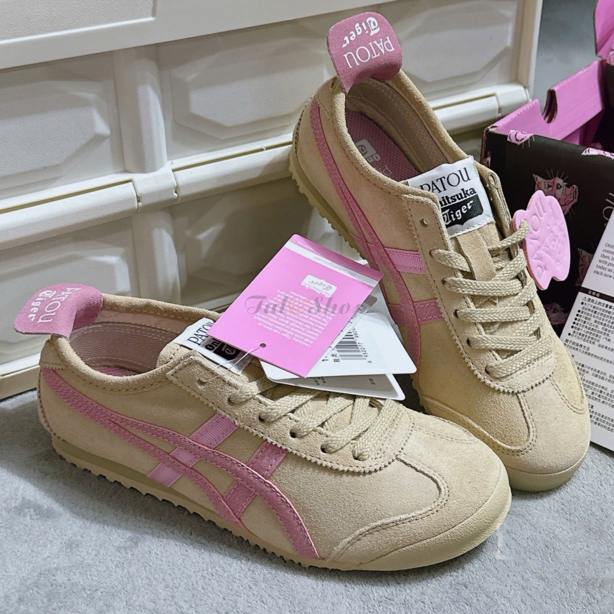 Onitsuka Tiger Mexico 66 x Patou Putty Cotton Candy