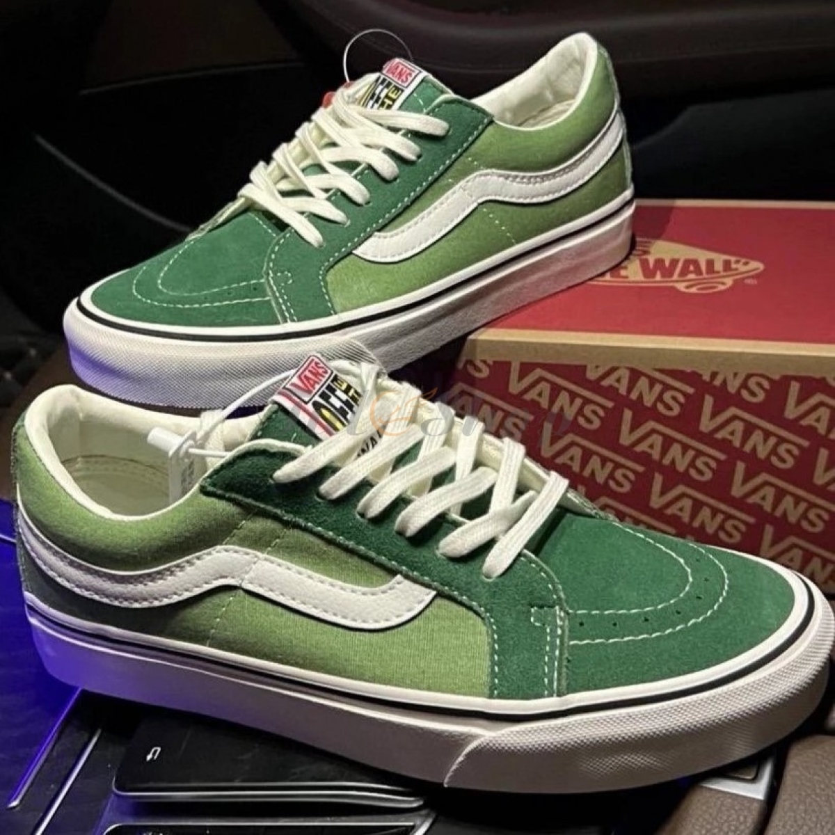 Vans SK8 Green White