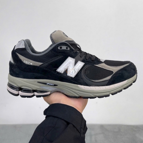 New Balance 2002R Black Dark Grey