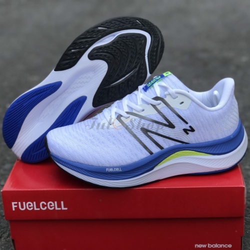New Balance Fuelcell Propel V4 White Marine Blue