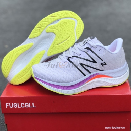 New Balance Fuelcell Propel V4 white Purple