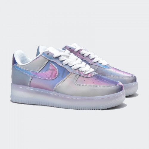 nike air force 1 iridescent reflective