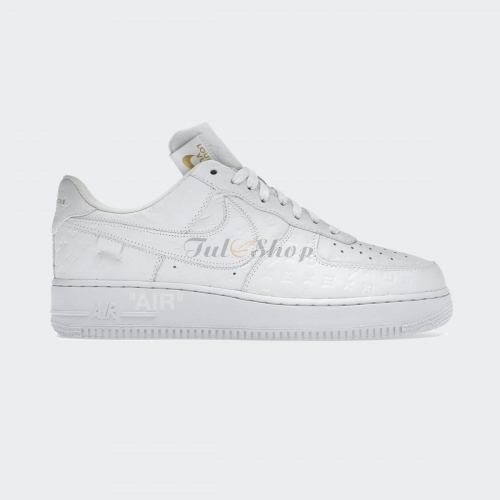 Giày Nike Air Force 1 Low Louis Vuitton (Lv) White Siêu Cấp
