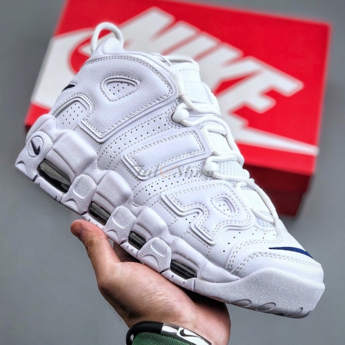 Nike Air More Uptempo White Midnight Navy