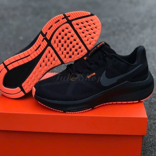 Nike Zoom Structure 25 Black Solar Red