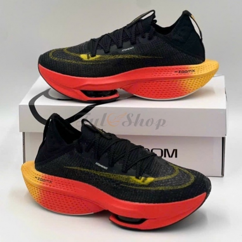 Nike ZoomX Alphafly Next% 2 Black Yellow Orange
