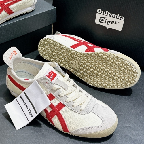 Onitsuka Tiger Mexico 66 Cream Fiery Red