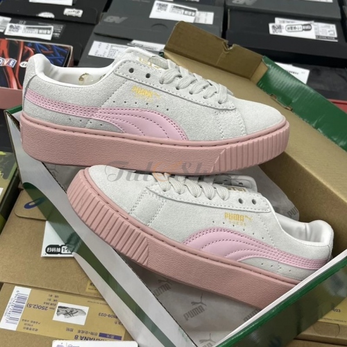 Puma Platform Core Grey Pink