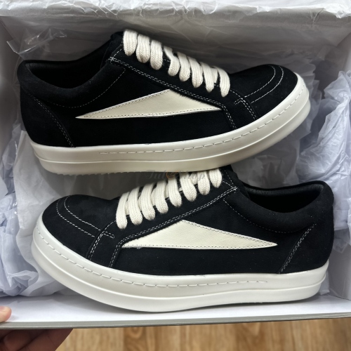 Rick Owens Vintage Black Milk White Canvas