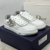 Dior B27 Low-Top White Gray and Dior Oblique Bee