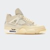 Nike Air Jordan 4 Retro Sail x Off White