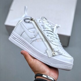Nike Lunar Force 1 Low Acronym All White