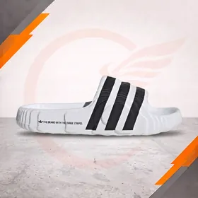 Adidas Adilette 22 Slide White Black