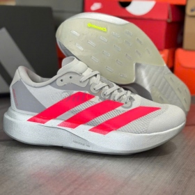 Adidas Adizero Evo SL Silver Metallic/Lucid Red