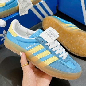Adidas Gazelle Blue Burst Yellow