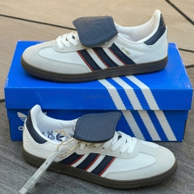Adidas Samba LT Crystal White Dark Blue