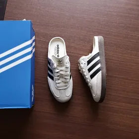 Adidas Samba OG Mule Cloud White Gum