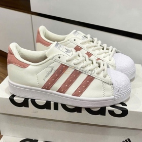 Adidas Superstar Cream Heart Rose