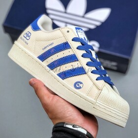 Adidas x Balenciaga Superstar Cream Blue