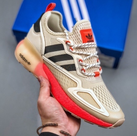 Adidas ZX 2K Boost Cream Black Orange