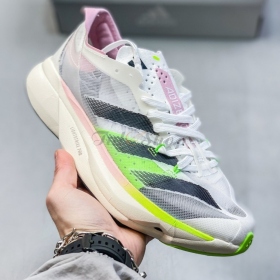 Adizero Adios Pro 3 Core Black / Lucid Lemon