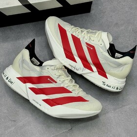 Adizero Adios Pro 4 Y3 Off White/ Better Scarlet