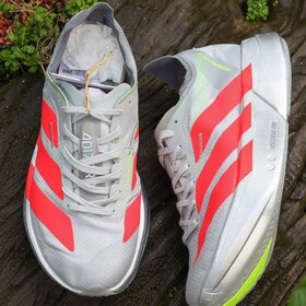 Adizero Adios Pro 4 Silver Red