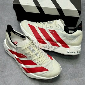 Adizero Adios Pro 4 Y3 Off White/ Better Scarlet
