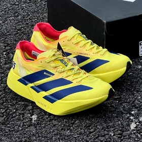 Adizero Adios Pro 4 Yellow Navy