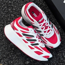 Adizero Aruku Cloud White/ Pure Ruby