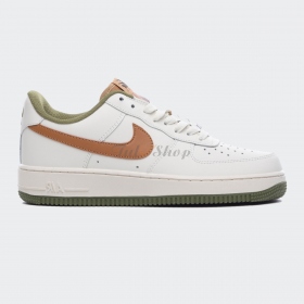 Air Force 1 Low Cream White Khaki Brown Olive