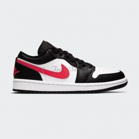 Air Jordan 1 Low Black Siren Red