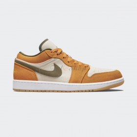 Air Jordan 1 Low Orange Olive