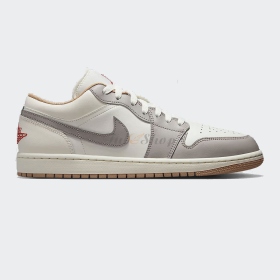 Air Jordan 1 Low Red College Grey
